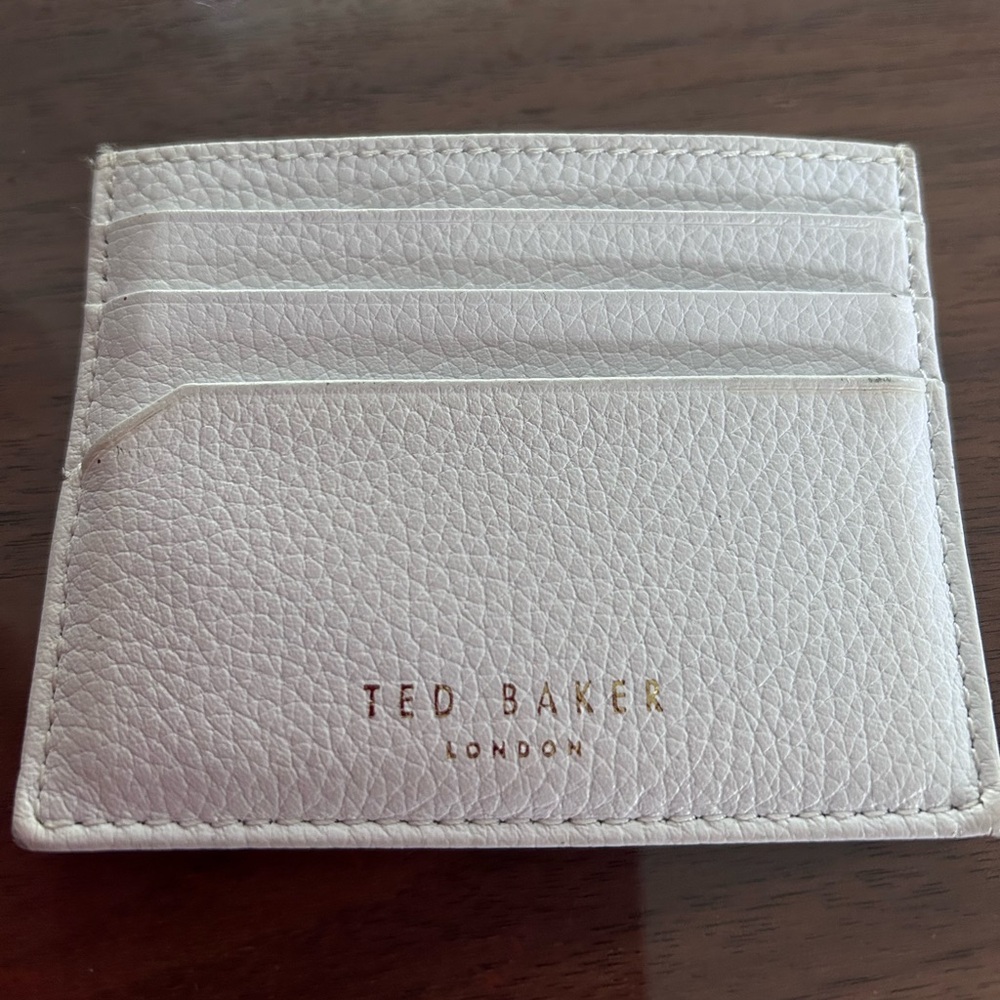 Ted Baker London Women’s White Small Card Holder Wallet